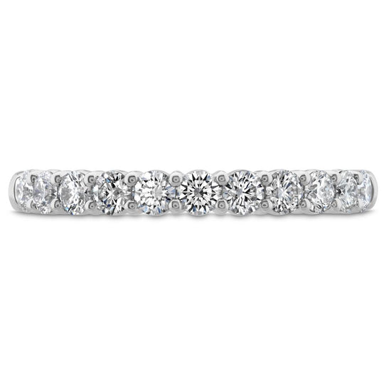 Hearts On Fire 18K White Gold 11 Stone Diamond Band HBASIG1100508W-C