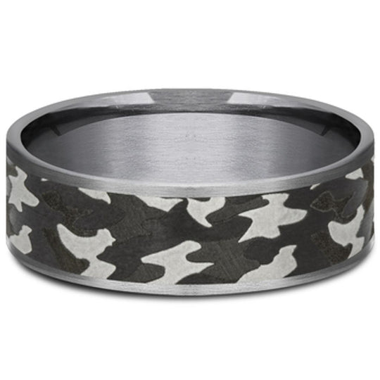 Benchmark Tantalum Black & White Camo Band CFT1275786TAGTA10