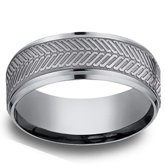 Benchmark Tantalum S Style Bevel Edge Band CF848824GTA10