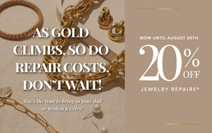 Save 20% On Jewelry Repairs-Now Through August 30th!