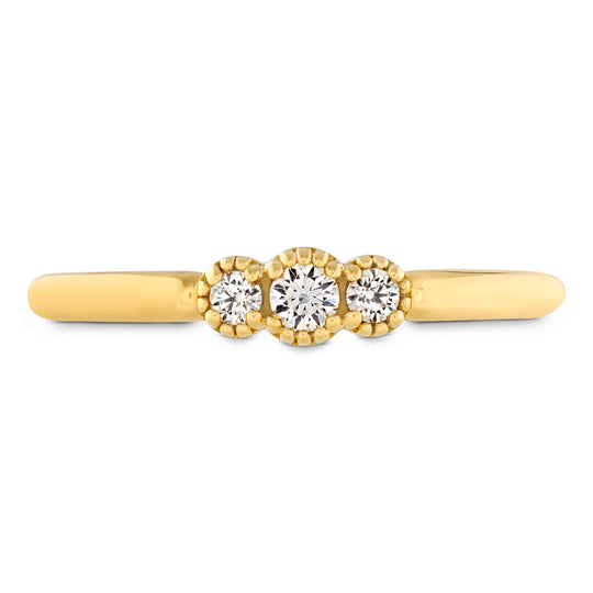 Hearts On Fire 18K Yellow Gold Behati Sweetheart Diamond Band HP-HBA75628Y-C
