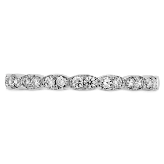 Hearts On Fire 18K White Gold Lorelei Floral Diamond Band UU438WIJV0156500