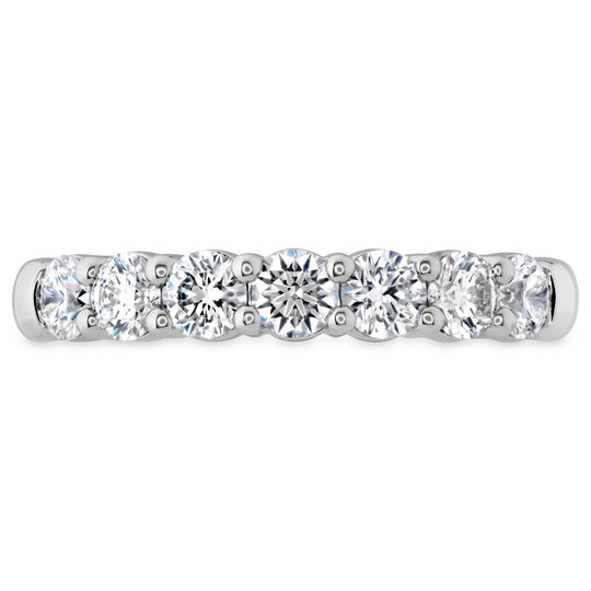 Hearts On Fire 18K White Gold 7 Stone Diamond Band UU27288WGHV0456500