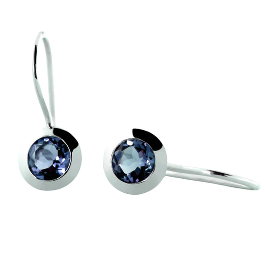 Joryel Vera Sterling Silver Iolite Drop Earrings E4112IL