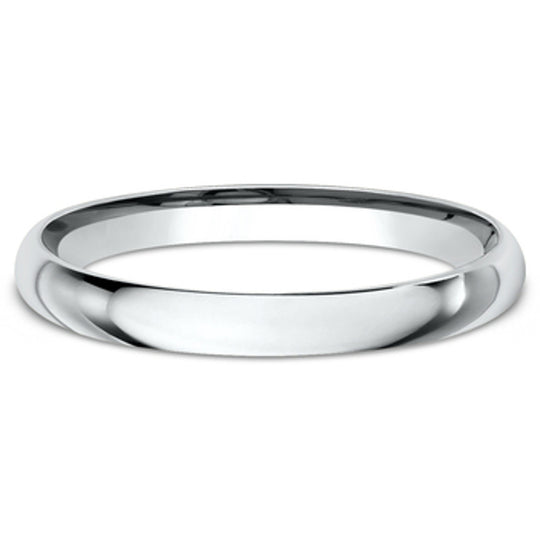 Benchmark 14K White Gold 2mm Comfort Fit Band LCF12014KW06.5
