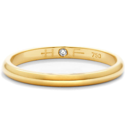 Hearts on Fire 18K Yellow Gold Plain 2mm Band UU29478YGHV2mm6500