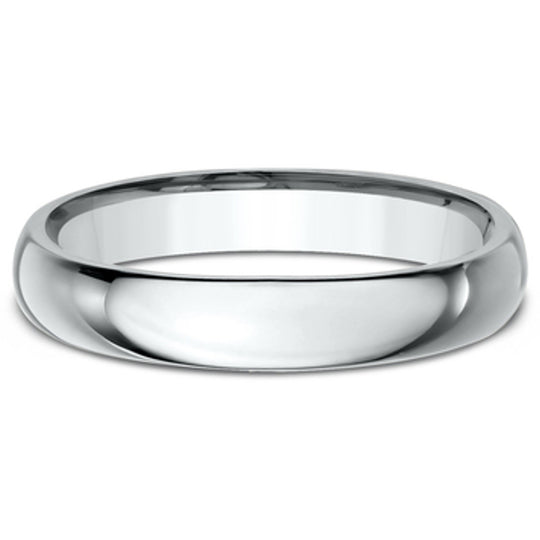 Benchmark 14K White Gold 4mm Comfort Fit Band LCF14014KW10