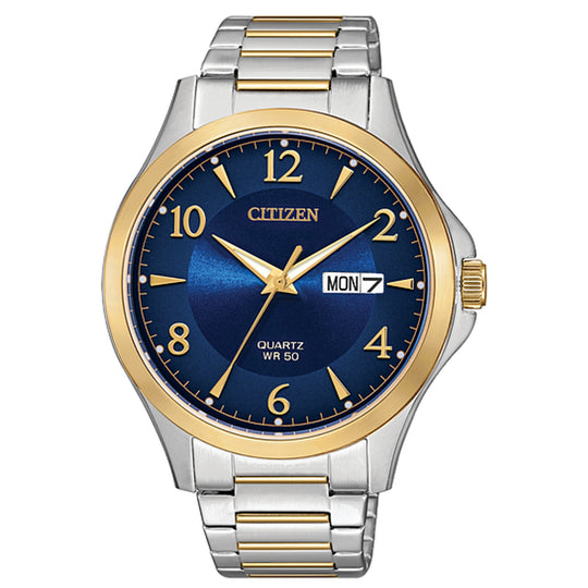 Citizen Gents Two Tone Stainless Steel Quartz Watch  BF2005-54L