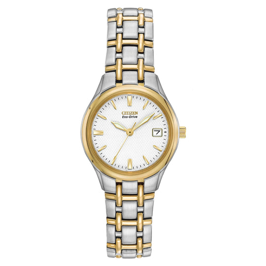 Citizen Ladies' Two-Tone Stainless Steel Corso Eco Drive Watch EW1264-50A