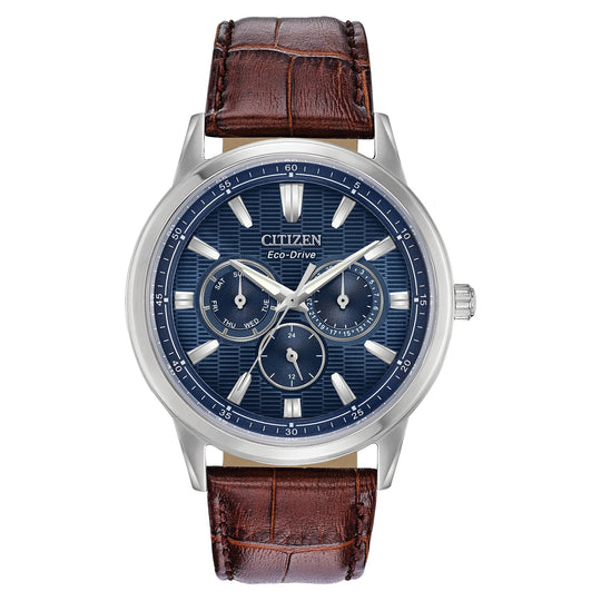 Citizen Gents Stainless Steel Corso Eco Drive Watch BU2070-12L