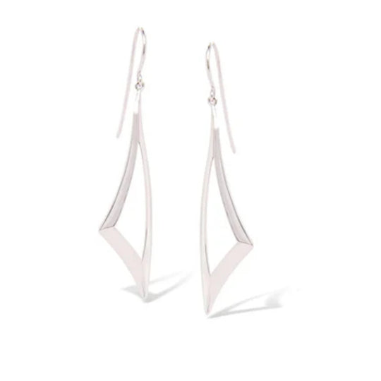 Joryel Vera Sterling Silver Geometric Drop Earrings E9317