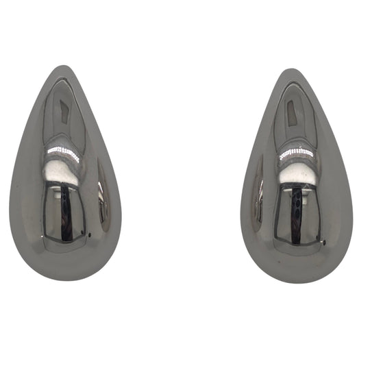 Joryel Vera Sterling Silver Puffy Teardrop Studs E6565