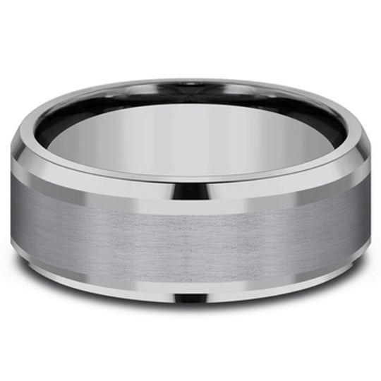 Benchmark Tantalum Bevel Edge Wedding Band CF128010GTA10