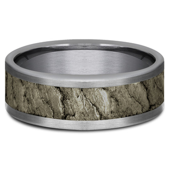 Benchmark Tantalum Comfort Fit Lava Rock Band CF128626BZGTA09.5