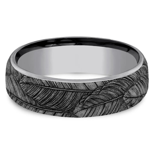 Benchmark Tantalum Bird Feather Band EUCF6865152GTA10