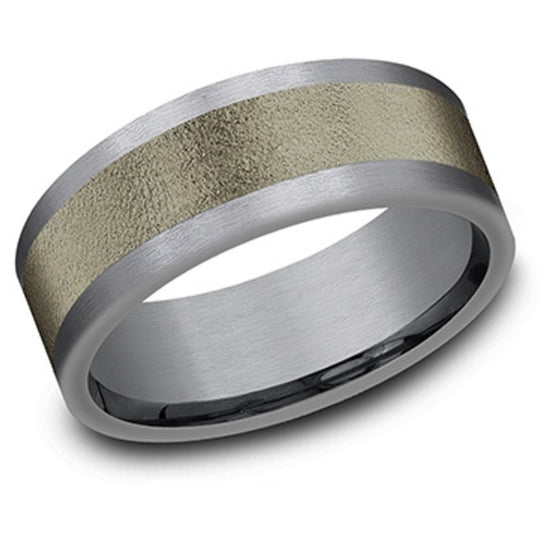 Benchmark Tantalum 8mm Wired Bronze Center Band CF128034BZGTA10