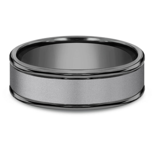 BenchmarkTantalum Rolled Edge Satin Band RECF7702STA10