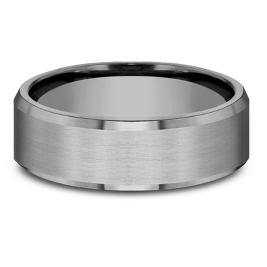 BenchmarkTantalum Slight Bevel Satin Center 7mm Band CF67335GTA10
