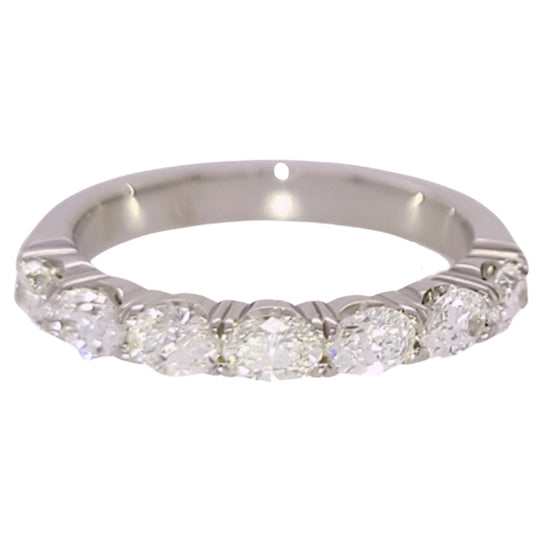 CW Signature 18K White Gold Seven Stone Diamond Ring R01835