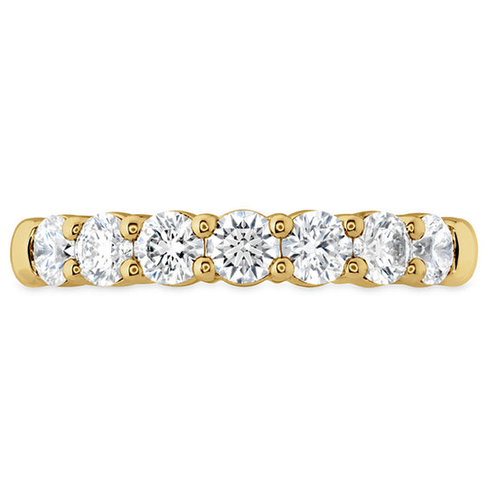 Hearts on Fire 18K Yellow Gold Signature 7 Stone Diamond Band UU227288YGHV0706500