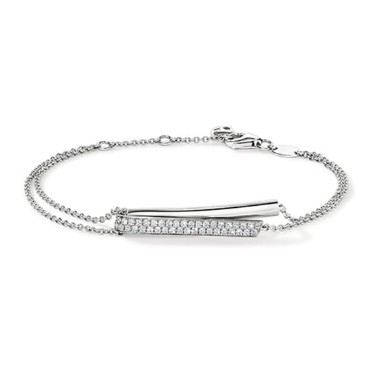 Hearts On Fire 18K White Gold Inside Out Diamond Flip Bracelet UU30138WGHV0250700