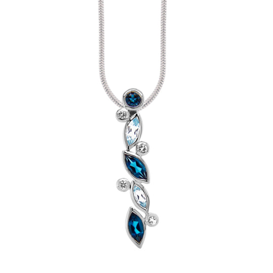 Joryel Vera Sterling Silver Mixed Topaz Pendant P3828
