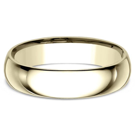 Benchmark 14K Yellow Gold 5mm Comfort Fit Band LCF15014KY06.5