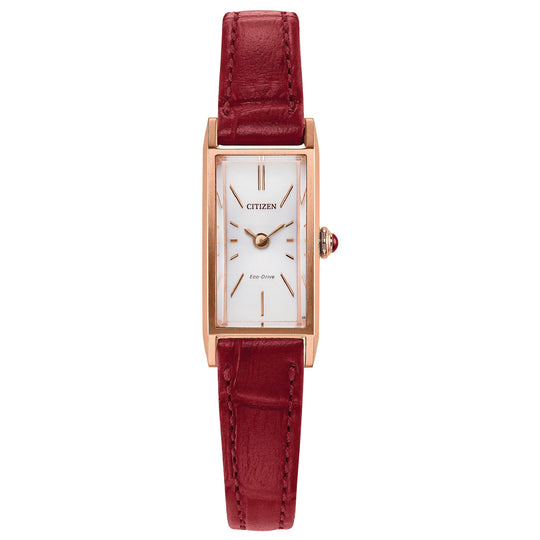 Citizen Ladies Rose Gold-Tone Stainless Steel Fio Eco Drive Watch EG7123-01A