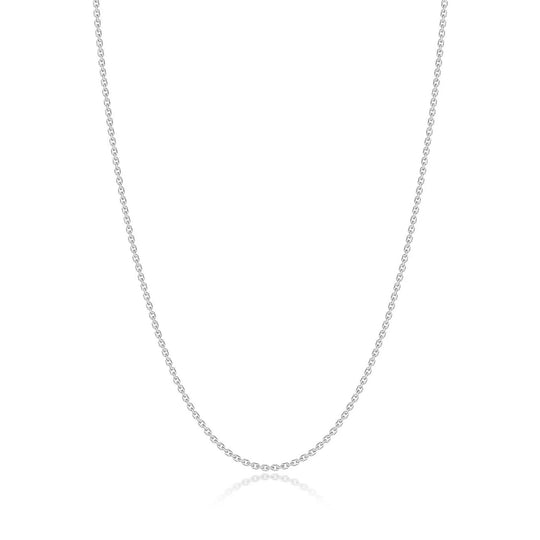 Lafonn Sterling Silver Platinum Plated Venus Cable Chain CH00035P20