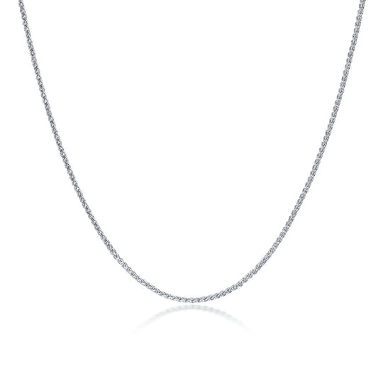 Lafonn Sterling Silver Platinum Plated Cypress Chain CH00032P18
