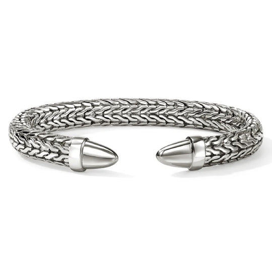 John Hardy Sterling Silver Spear 50 Flex Cuff Bracelet CB98796XM