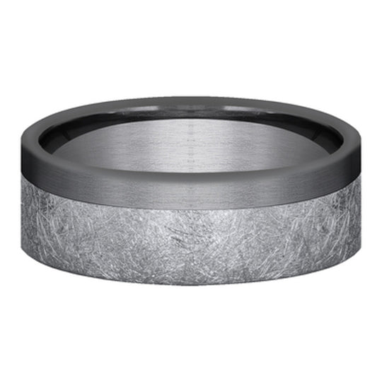 Benchmark Tantalum CF Two Tone Swirl Band 025GTA7070TA10