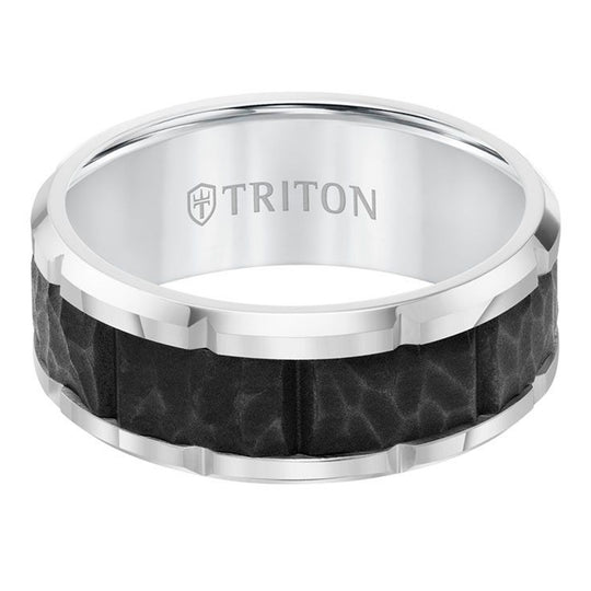 Frederick Goldman Tungsten Sandblased Center Band 11-6002WC9-G.00