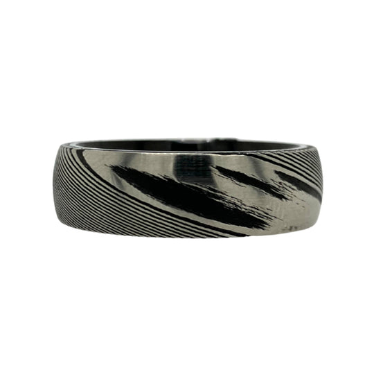 Frederick Goldman Tungsten & Damascus Steel Contemporary Band 11-6050BC7-G.00