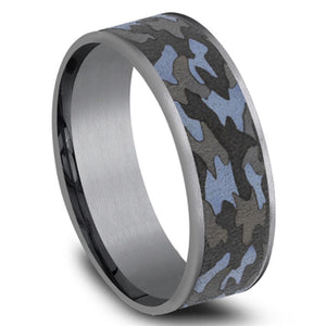 Benchmark Tantalum Blue Camo Band CFT1275784TAGTA10