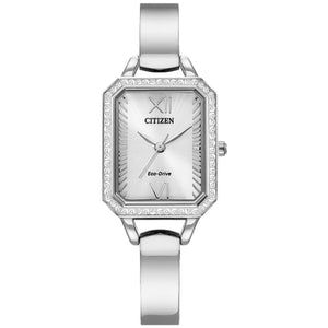 Citizen Stainless Steel Silhouette Crystal Eco Drive Watch EM0980-50A