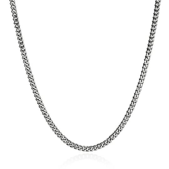 John Hardy Sterling Silver 3.9mm Curb Link Necklace NM98812X24