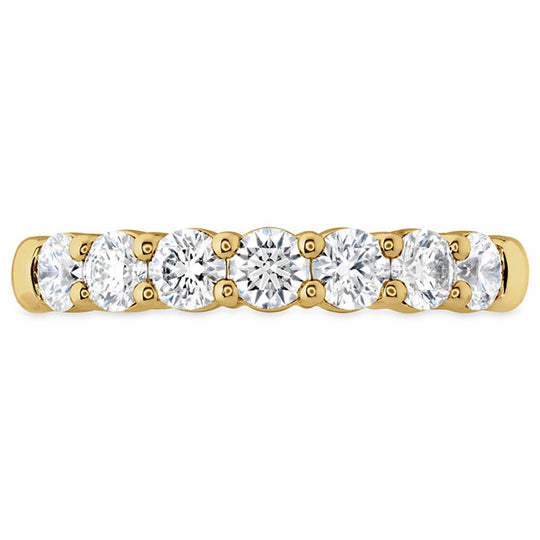 Hearts on Fire 18K Yellow Gold Signature 7 Stone Diamond Band UU227288YGHV0706500