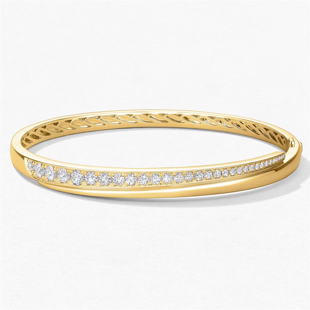 Hearts On Fire Vela Crossover Diamond Bangle UU26448YGHV1155648