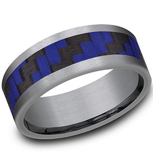 Benchmark Tantalum Blue Twilled Band CF128872CFGTA10