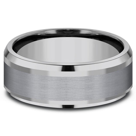 Benchmark Tantalum Bevel Edge Wedding Band CF128010GTA10