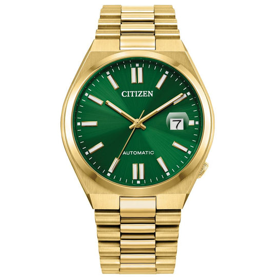 Citizen Gents Gold Tone Stainless Steel "Tsuyosa" Automatic Watch NJ0152-51X