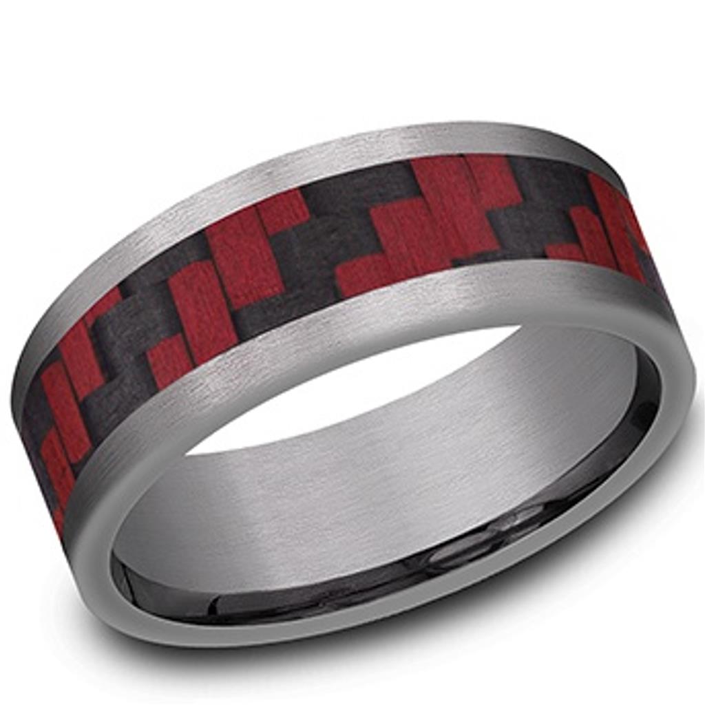 Benchmark Tantalum Red Twilled Band CF128873CFGTA10