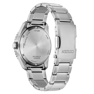 Citizen Gents Silver-Tone Brycen Eco Drive Watch AW1840-50X