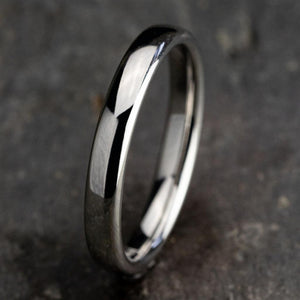 Benchmark 14K White Gold 3mm Comfort Fit Band LCF13014KW10