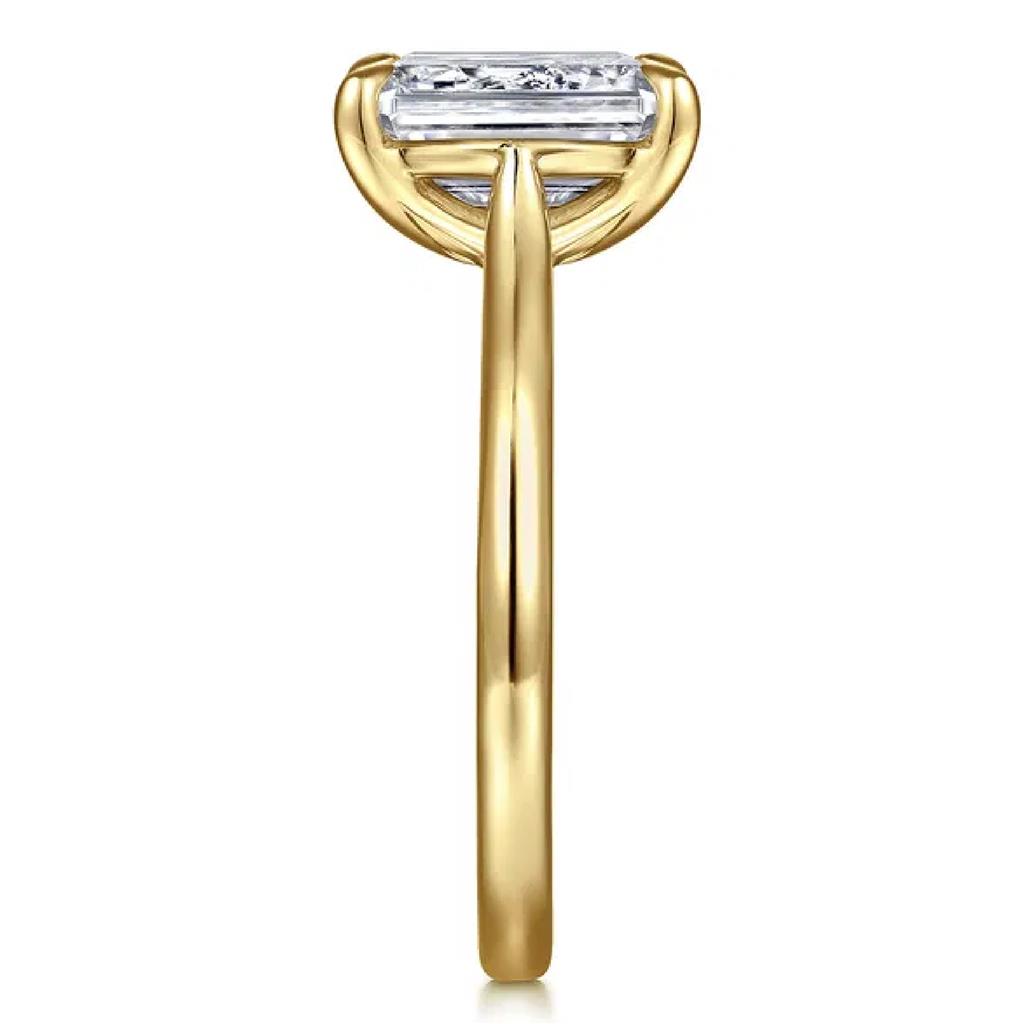 Gabriel & Co 14K Yellow Gold Solitaire Engagement Ring ER16336E8Y4JJJ