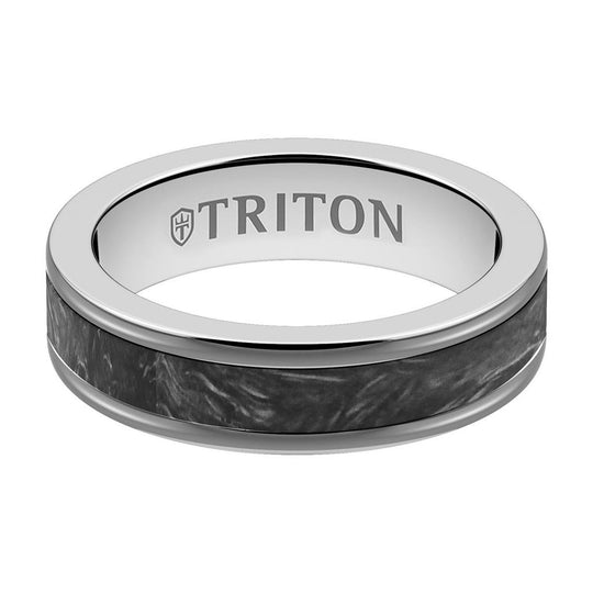 Frederick Goldman Tungsten Swirl Band 11-6195CCF6-G.00