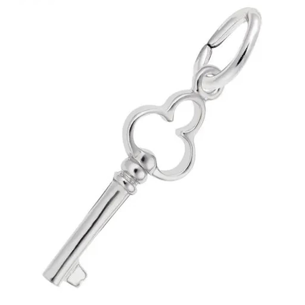 Sterling Silver Key Charm - 441