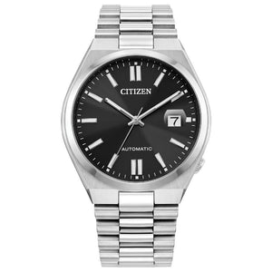 Citizen Gents Tsuyosa Black Automatic Watch NJ0150-56E