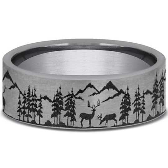 Benchmark Tantalum Wilderness Band CF847785GTA10